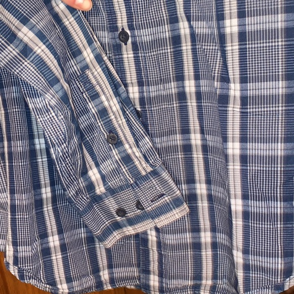 Eddie Bauer Plaid Long Sleeve Button Down Shirt - Picture 4 of 7